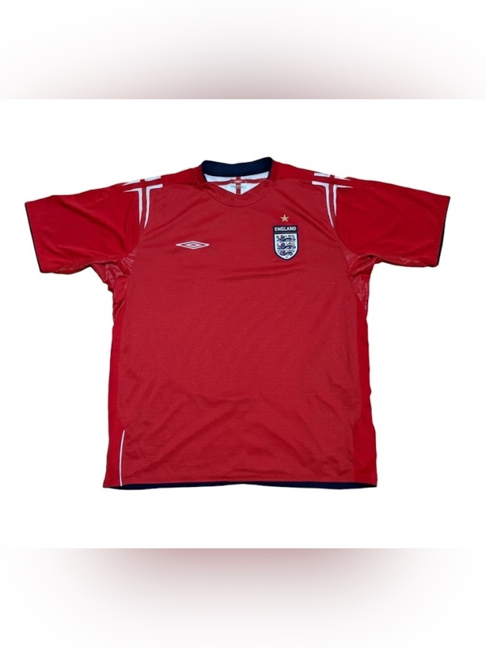 2004–2005 England Men’s Soccer Jersey Size XL